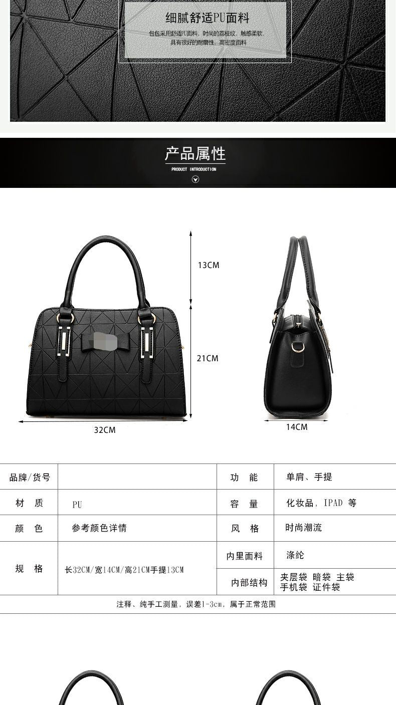 Women's Bag Trendy Korean Style Sweet Fashion Crossbody Shoulder Handbag Large Capacity Women's Bag Dropshipping