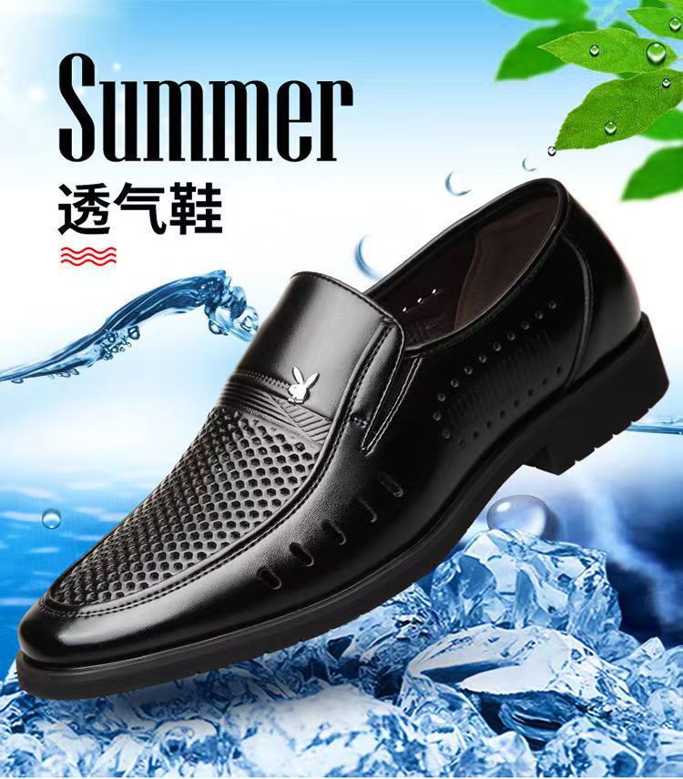 Southeast Asia Hot-Selling Cross-Border Wholesale Breathable Versatile Men's Sandals Comfortable Low-Cut Hole Sandals Casual Summer Sandals