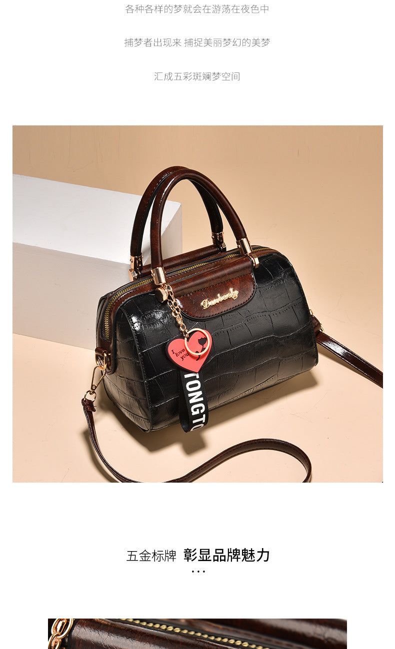 Spring Women's Trendy Handbag Retro Large Capacity Crossbody Bag Large Capacity Pillow Bag Women's Bag One Piece Dropshipping