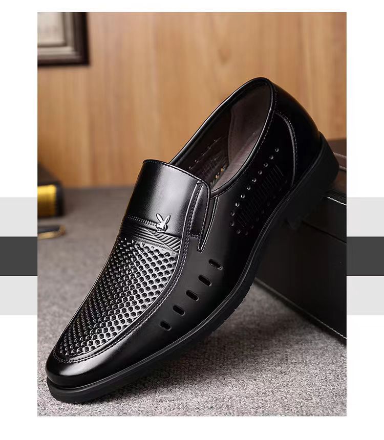 Southeast Asia Hot-Selling Cross-Border Wholesale Breathable Versatile Men's Sandals Comfortable Low-Cut Hole Sandals Casual Summer Sandals