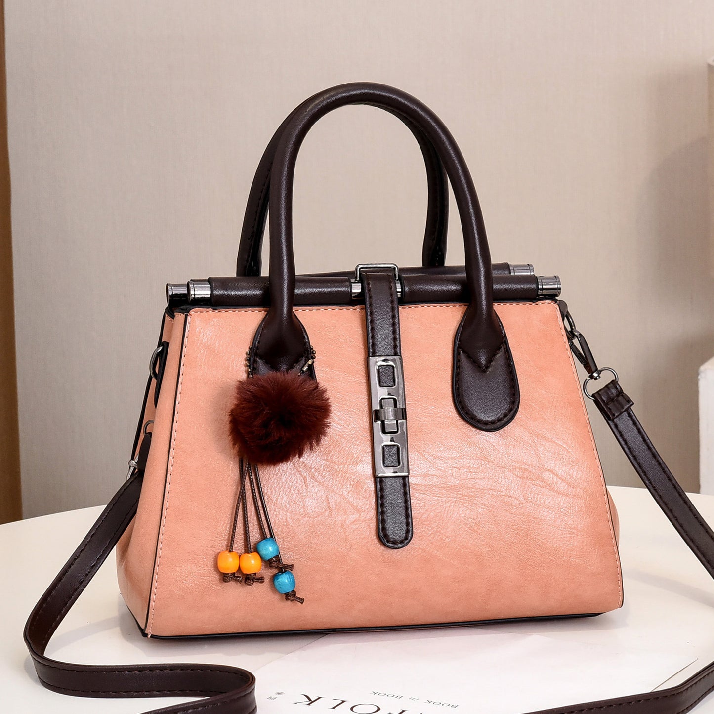Women's Bag New European and American Style Crocodile Pattern Handbag Elegant Fashion Large Capacity Trendy Single Shoulder Crossbody Bag