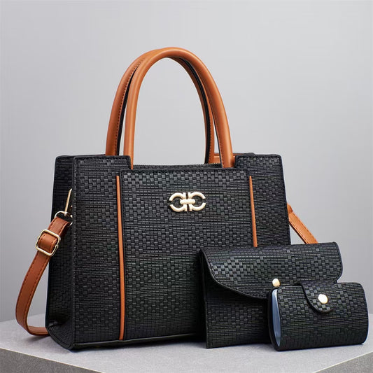 2025 Summer New Fashion Trendy Crossbody Shoulder Handbag for Women, Large Capacity Vintage Tote Bag