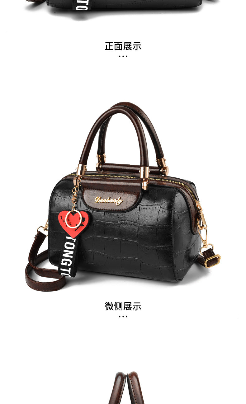 Spring Women's Trendy Handbag Retro Large Capacity Crossbody Bag Large Capacity Pillow Bag Women's Bag One Piece Dropshipping