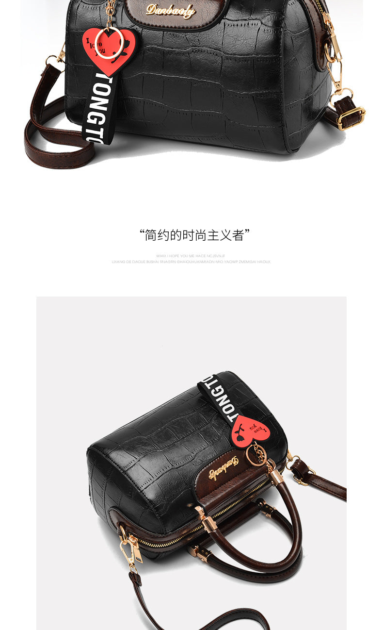 Spring Women's Trendy Handbag Retro Large Capacity Crossbody Bag Large Capacity Pillow Bag Women's Bag One Piece Dropshipping