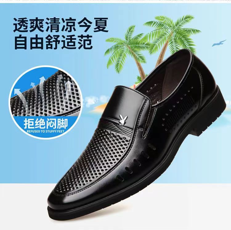 Southeast Asia Hot-Selling Cross-Border Wholesale Breathable Versatile Men's Sandals Comfortable Low-Cut Hole Sandals Casual Summer Sandals