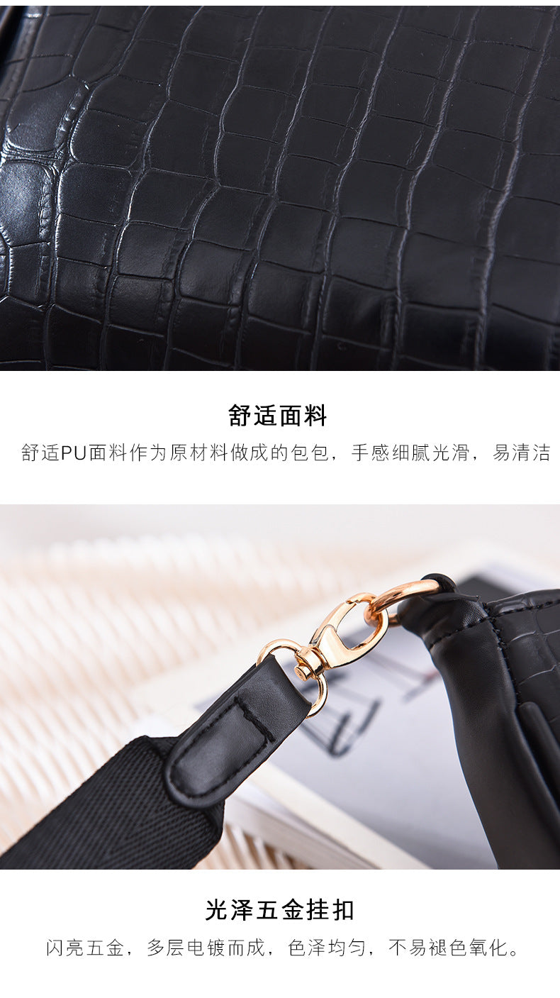 Crossbody Small Bag New Year Women's Korean Version Fresh Fashion Three-in-One Women's Bag Crossbody Shoulder Handbag