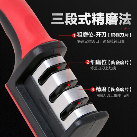 Knife sharpening tool for home kitchen knife sharpening stone fast professional sharpening scissors natural stone fast sharpener stand sharpening