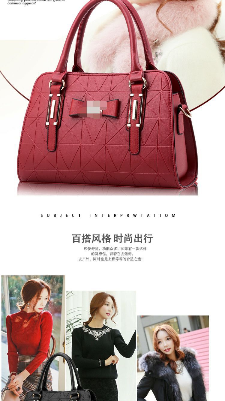 Women's Bag Trendy Korean Style Sweet Fashion Crossbody Shoulder Handbag Large Capacity Women's Bag Dropshipping