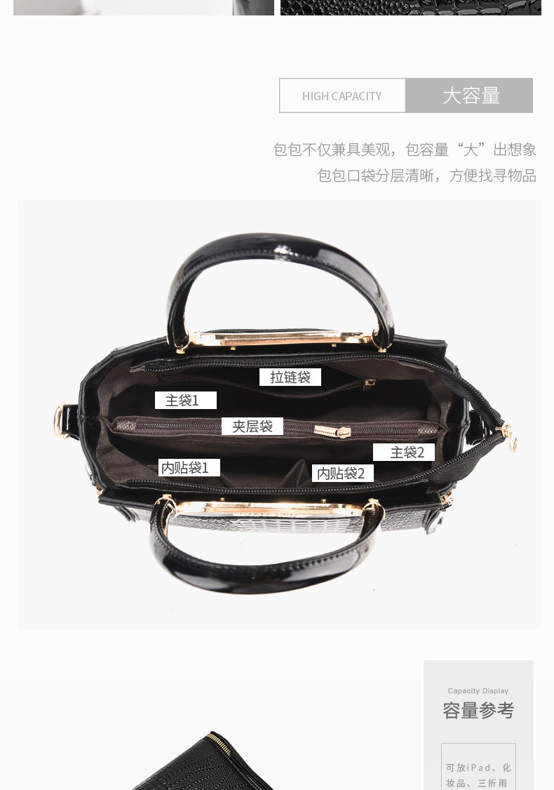 Women's Bag Winter New Trendy Handbag Simple Fashion Elegant Large Capacity Shoulder Bag Crossbody Bag
