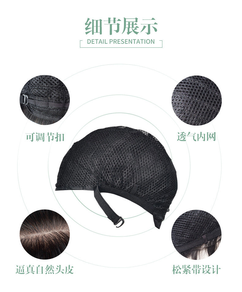 AliExpress European and American Fashion Women's Short Curly Brown Micro-Curly Synthetic Wig Wholesale