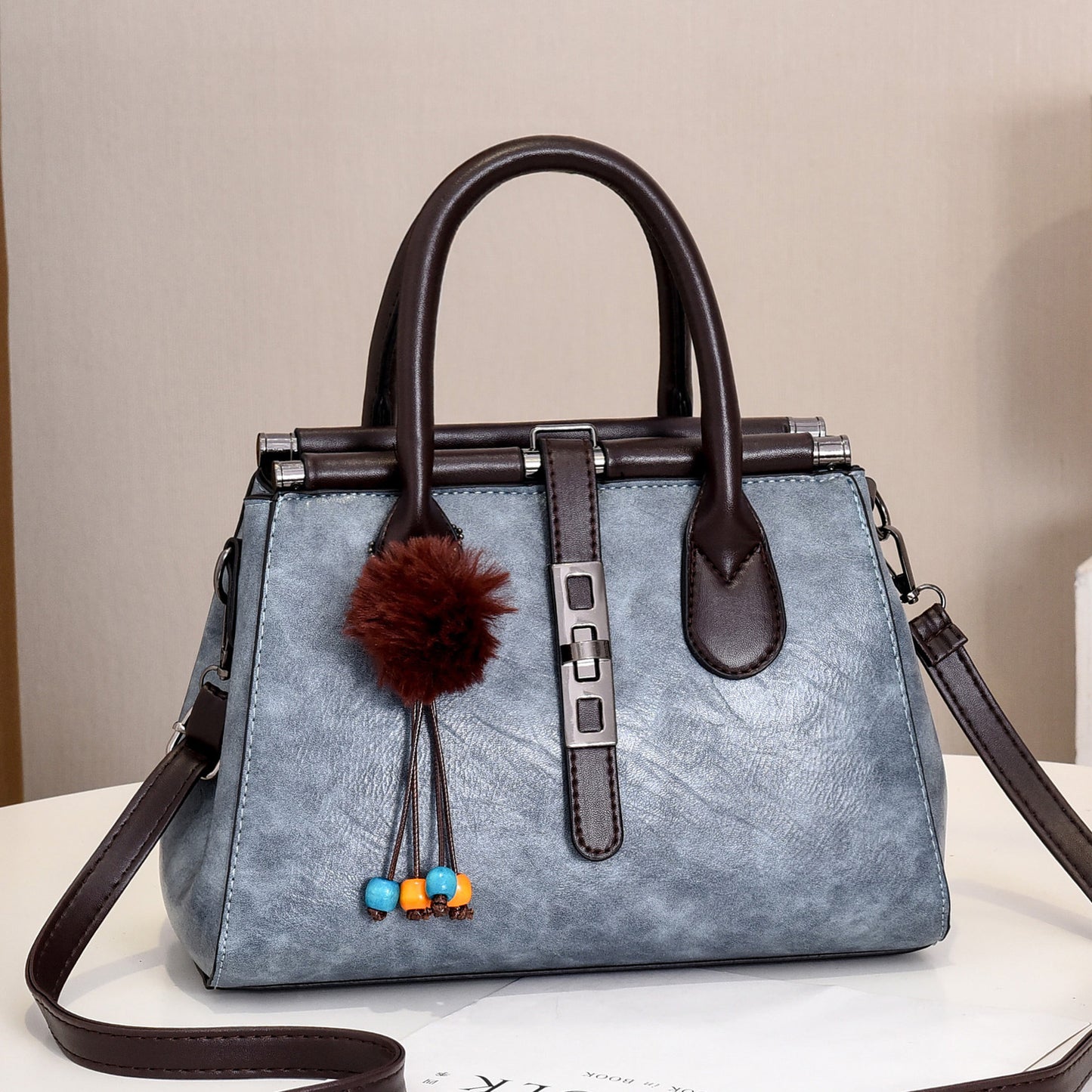 Women's Bag New European and American Style Crocodile Pattern Handbag Elegant Fashion Large Capacity Trendy Single Shoulder Crossbody Bag