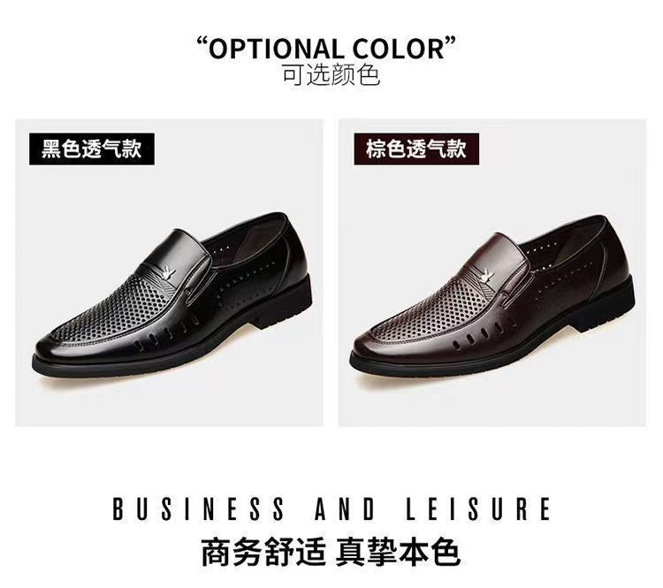 Southeast Asia Hot-Selling Cross-Border Wholesale Breathable Versatile Men's Sandals Comfortable Low-Cut Hole Sandals Casual Summer Sandals