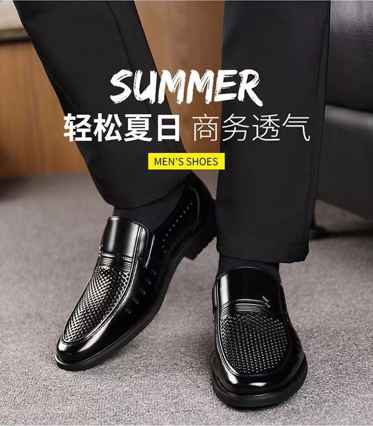 Southeast Asia Hot-Selling Cross-Border Wholesale Breathable Versatile Men's Sandals Comfortable Low-Cut Hole Sandals Casual Summer Sandals
