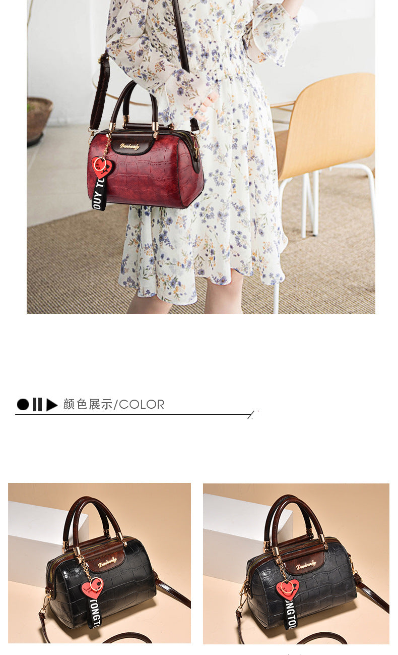 Spring Women's Trendy Handbag Retro Large Capacity Crossbody Bag Large Capacity Pillow Bag Women's Bag One Piece Dropshipping