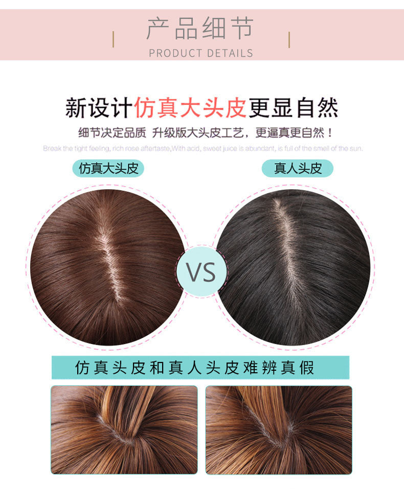 AliExpress European and American Fashion Women's Short Curly Brown Micro-Curly Synthetic Wig Wholesale