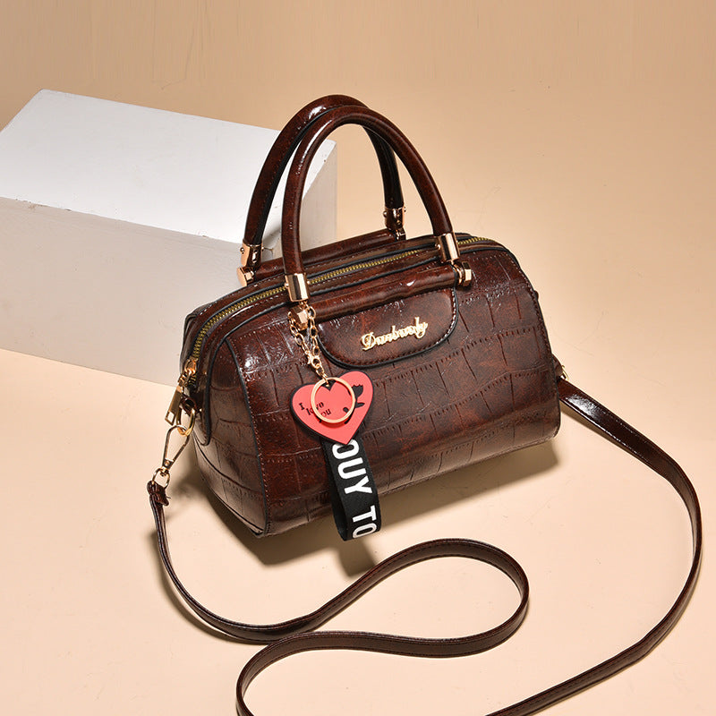 Spring Women's Trendy Handbag Retro Large Capacity Crossbody Bag Large Capacity Pillow Bag Women's Bag One Piece Dropshipping