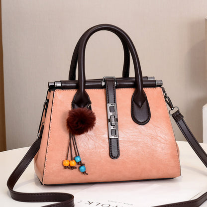 Women's Bag New European and American Style Crocodile Pattern Handbag Elegant Fashion Large Capacity Trendy Single Shoulder Crossbody Bag