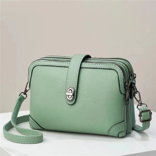 Women's Bag New Three Pocket Small Bag Commuting Crossbody Bag Cute Girl High Quality Bag Coin Purse