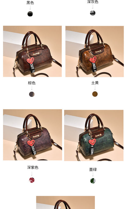 Spring Women's Trendy Handbag Retro Large Capacity Crossbody Bag Large Capacity Pillow Bag Women's Bag One Piece Dropshipping
