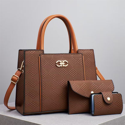 2025 Summer New Fashion Trendy Crossbody Shoulder Handbag for Women, Large Capacity Vintage Tote Bag