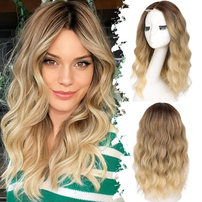 Amazon Hot-Selling Small Lace Synthetic Hair Wig Water Wave Short Curly Wig In Stock Direct Sale Wig