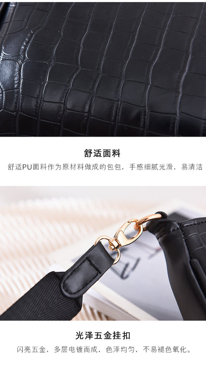 Crossbody Small Bag New Year Women's Korean Version Fresh Fashion Three-in-One Women's Bag Crossbody Shoulder Handbag