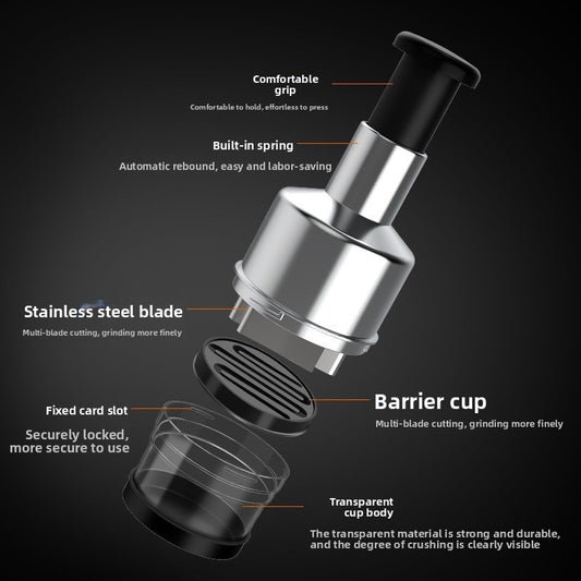 Pat knife garlic press kitchen garlic paste handy gadget manual grinder garlic pounder multi-function vegetable cutter for homehandy gadget