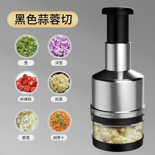 Pat knife garlic press kitchen garlic paste handy gadget manual grinder garlic pounder multi-function vegetable cutter for homehandy gadget