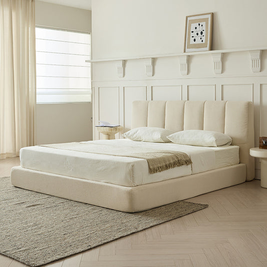 Cross-border vacuum compression roll-packed bed frameless pure sponge compression bedexport bedroom double bed