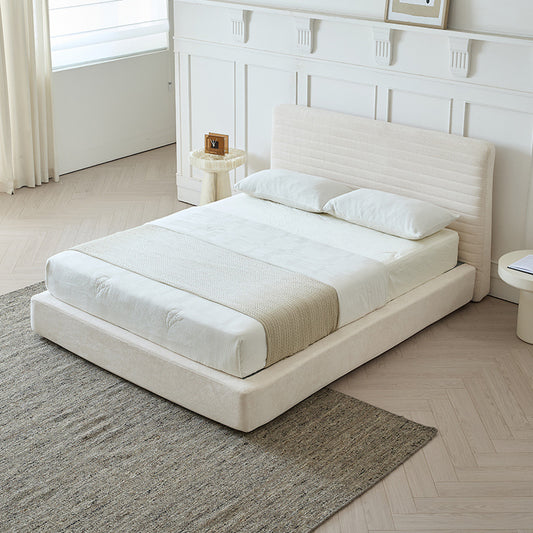 Compressed bed - pure sponge compression roll-up bed - compact size - export-grade - double size - fabric bedroom bed