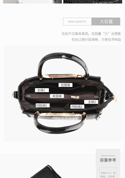 Women's Bag Winter New Trendy Handbag Simple Fashion Elegant Large Capacity Shoulder Bag Crossbody Bag