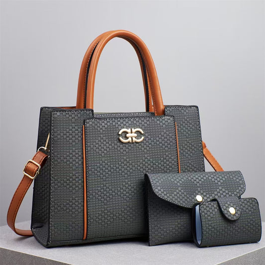 2025 Summer New Fashion Trendy Crossbody Shoulder Handbag for Women, Large Capacity Vintage Tote Bag