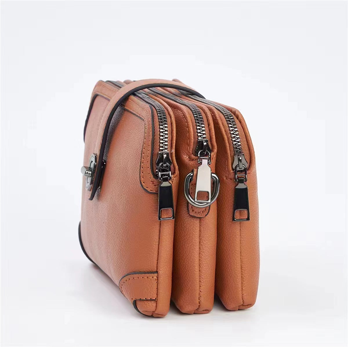 Women's Bag New Three Pocket Small Bag Commuting Crossbody Bag Cute Girl High Quality Bag Coin Purse