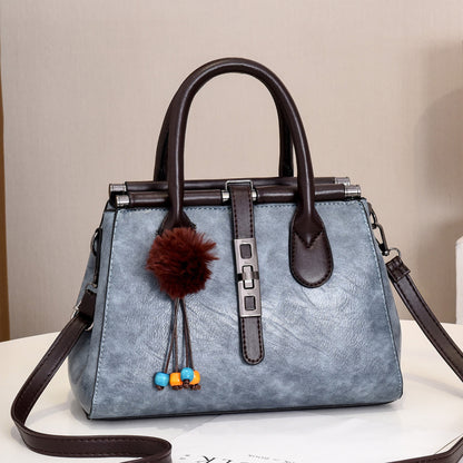 Women's Bag New European and American Style Crocodile Pattern Handbag Elegant Fashion Large Capacity Trendy Single Shoulder Crossbody Bag