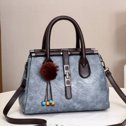 Women's Bag New European and American Style Crocodile Pattern Handbag Elegant Fashion Large Capacity Trendy Single Shoulder Crossbody Bag