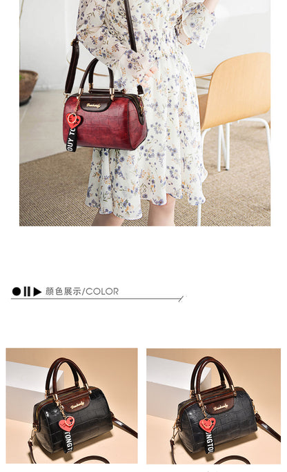Spring Women's Trendy Handbag Retro Large Capacity Crossbody Bag Large Capacity Pillow Bag Women's Bag One Piece Dropshipping