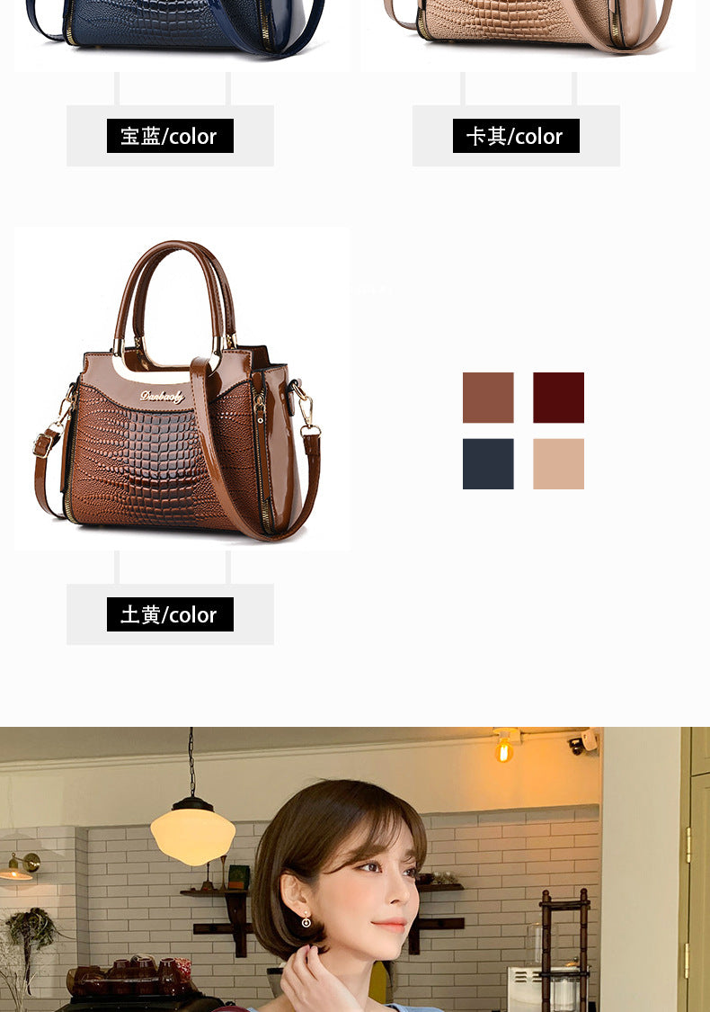 Women's Bag Winter New Trendy Handbag Simple Fashion Elegant Large Capacity Shoulder Bag Crossbody Bag